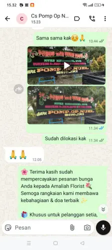 Testimonial Papan Bunga cigelam