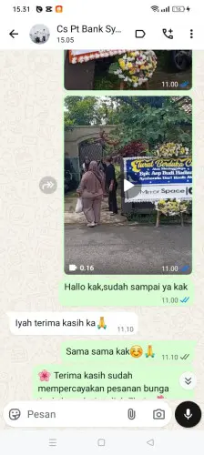 Testimonial Papan Bunga cigelam
