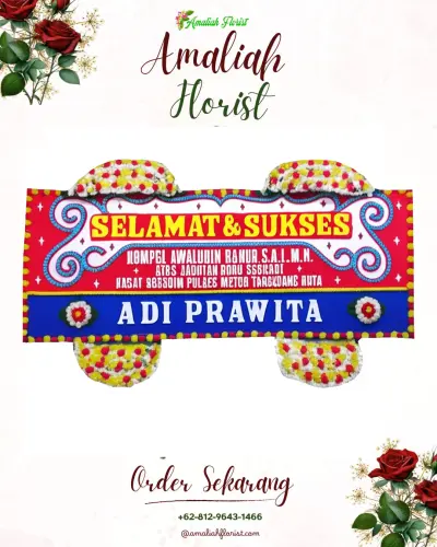 Karangan Bunga Ucapan Selamat cigelam